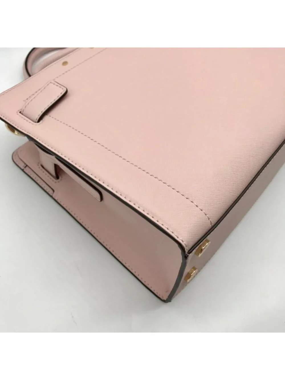 Michael Kors Blush Pink Saffiano Leather Rayne Satchel Bag